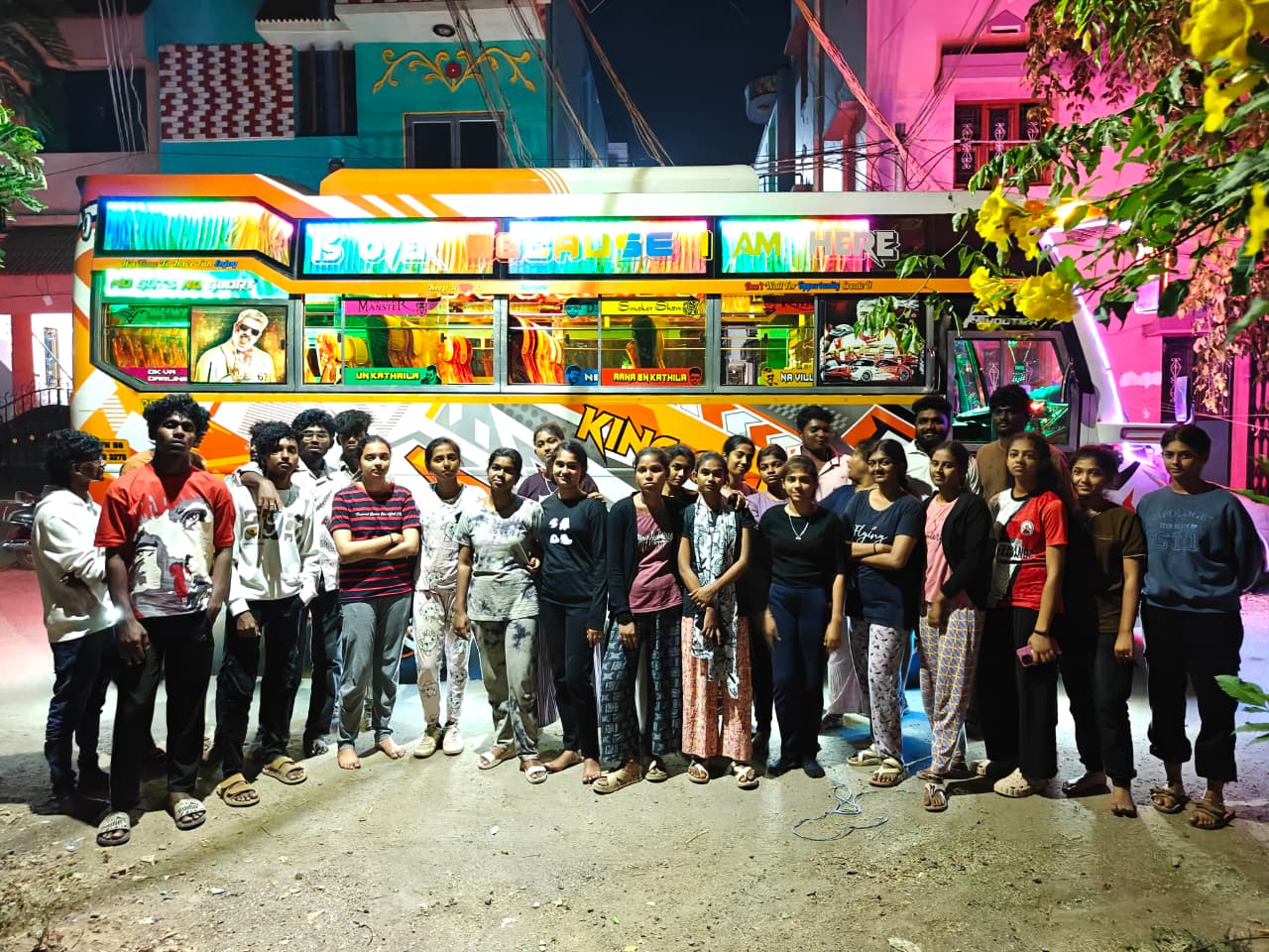 College group tour   night stop